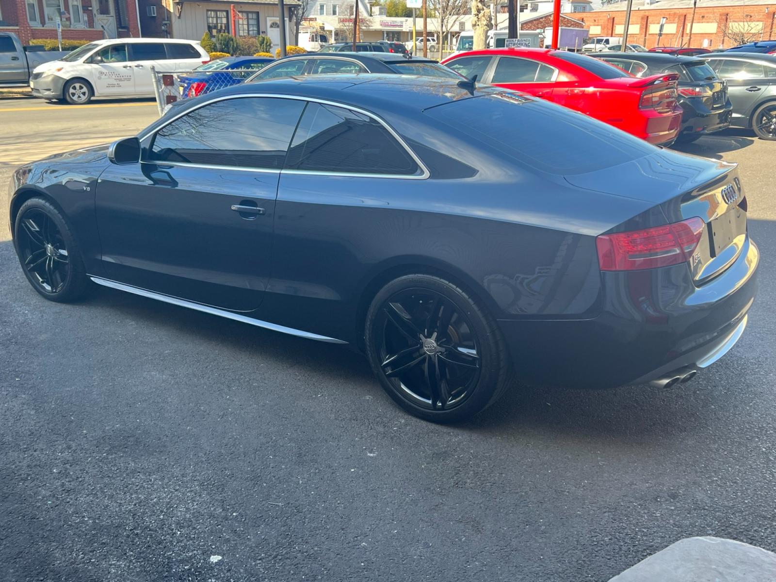 2012 Blue /TAN LEATHER Audi S5 4.2 Coupe quattro Tiptronic (WAUVVAFR0CA) with an 4.2L V8 DOHC 32V engine, 6-Speed Automatic transmission, located at 1018 Brunswick Ave, Trenton, NJ, 08638, (609) 989-0900, 40.240086, -74.748085 - WOW! A REAL NICE MIDNIGHT BLUE PEARL S5 PRESTIGE. COMPLETE WITH BASKETBALL BROWN INTERIOR, SERVICED UP AND LIKE NEW IN EVERY WAY! VERY LOW MILES AND AN ABSOLUTE MUST SEE ASAP! PLEASE CALL TO SET UP AN APPT W ANTHONY, (609)273-5100 - Photo #16